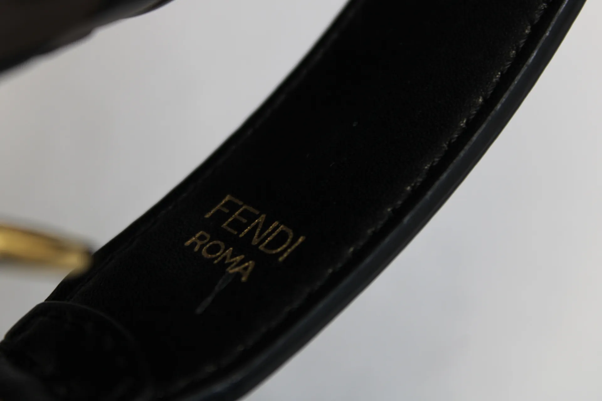 FENDI Mon Trésor FF Print Brown leather Mini Bucket Bag FENDI Mon Trésor FF Print Brown leather Mini Bucket Bag