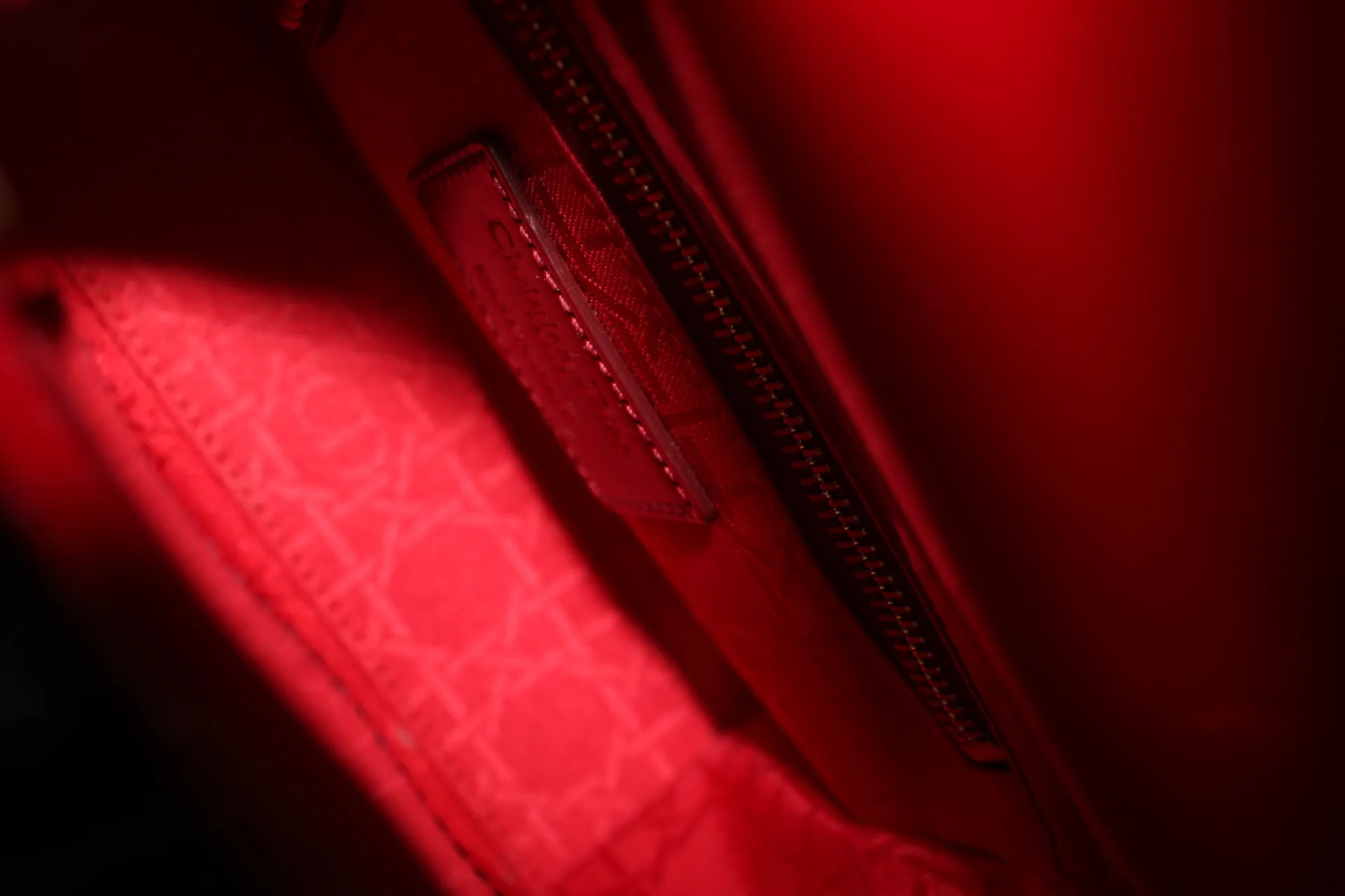 DIOR Mini Lady Dior Lady Mini Bag Cherry Red Patent Leather DIOR Mini Lady Dior Lady Mini Bag Cherry Red Patent Leather