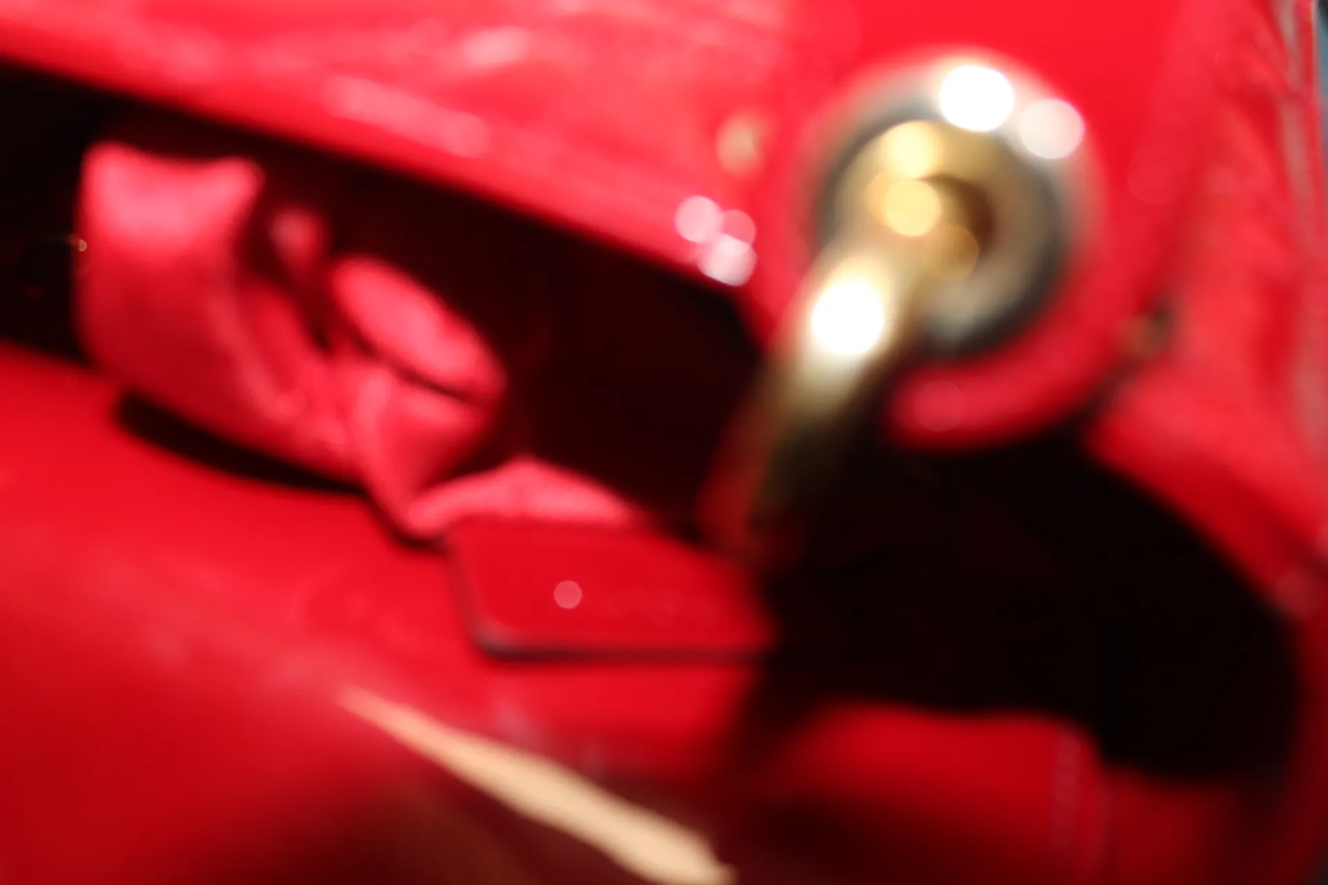 DIOR Mini Lady Dior Lady Mini Bag Cherry Red Patent Leather DIOR Mini Lady Dior Lady Mini Bag Cherry Red Patent Leather