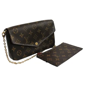 LOUIS VUITTON Monogram Pochette Felicie Shoulder Bag