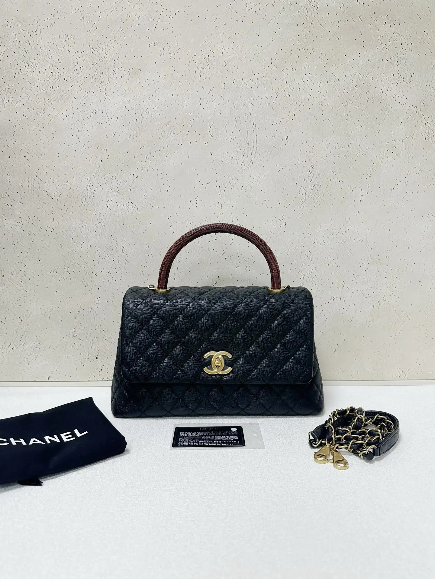 CHANEL Medium Coco Top Handle Bag CHANEL Medium Coco Top Handle Bag