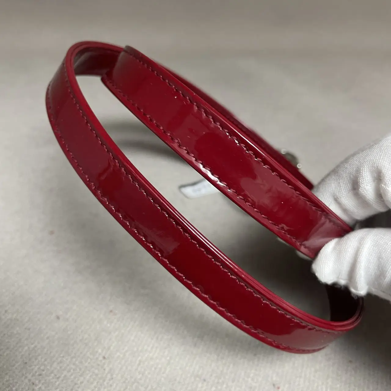 DIOR Medium Lady Dior Bag Cherry Red Patent Cannage Calfskin DIOR Medium Lady Dior Bag Cherry Red Patent Cannage Calfskin