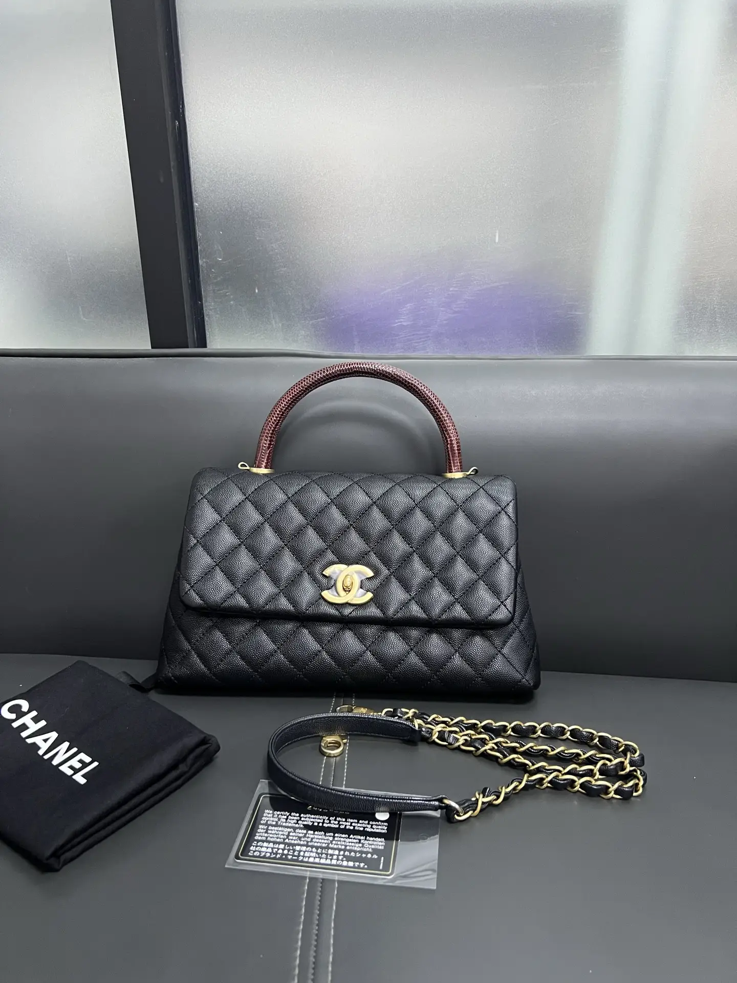 CHANEL Medium Coco Top Handle Bag CHANEL Medium Coco Top Handle Bag