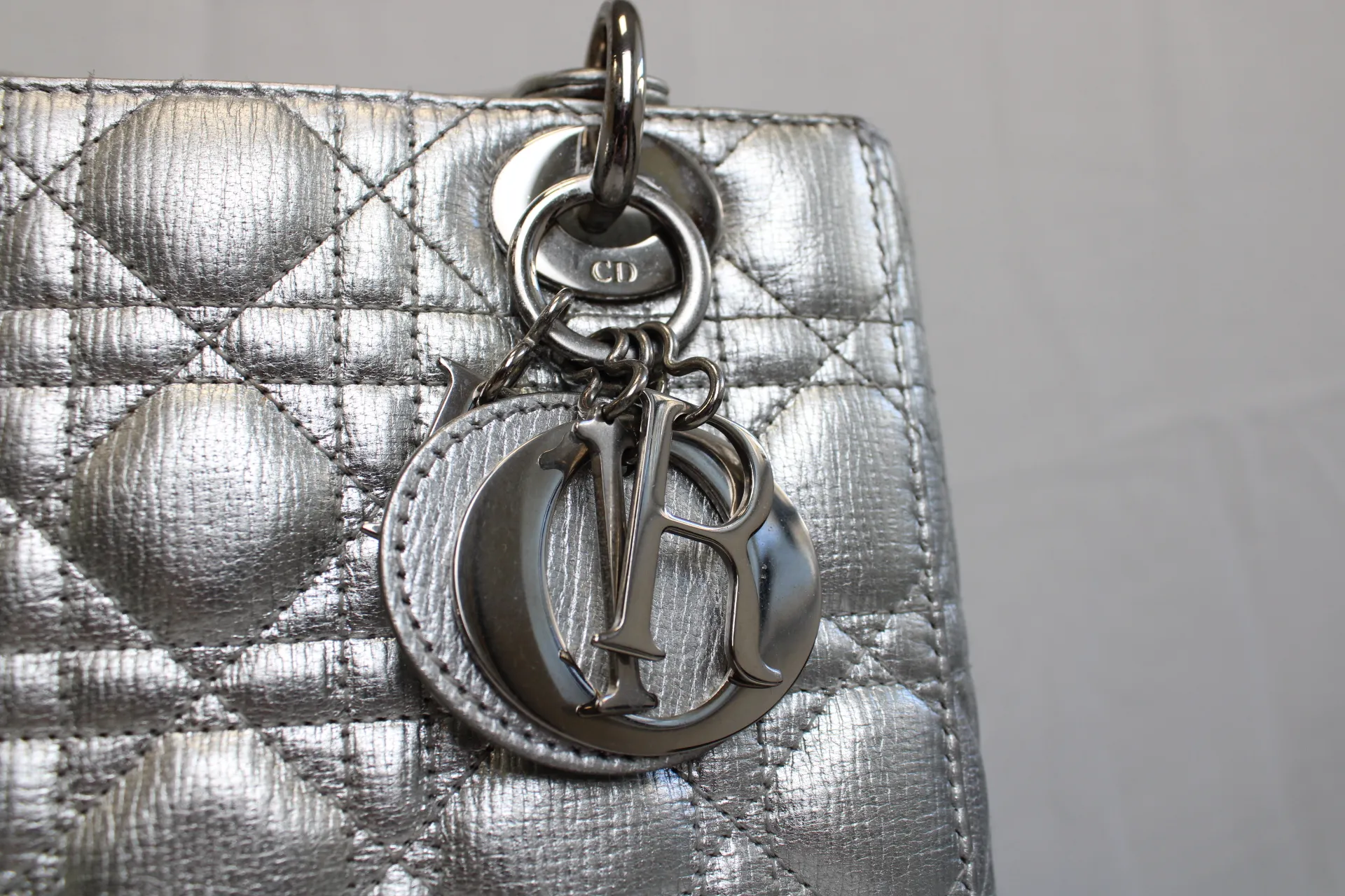 DIOR Small Lady Dior Metallic Grained Calfskin My ABC Bag DIOR Small Lady Dior Metallic Grained Calfskin My ABC Bag