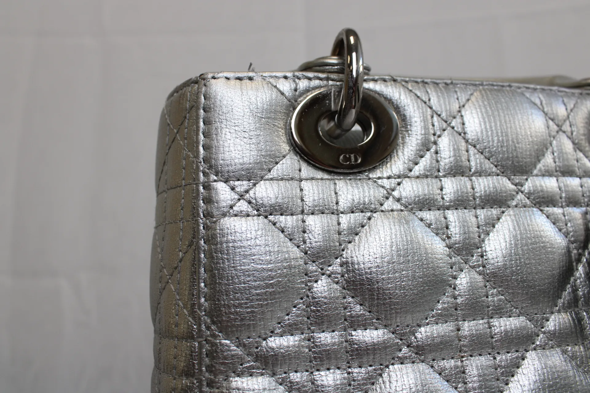 DIOR Small Lady Dior Metallic Grained Calfskin My ABC Bag DIOR Small Lady Dior Metallic Grained Calfskin My ABC Bag