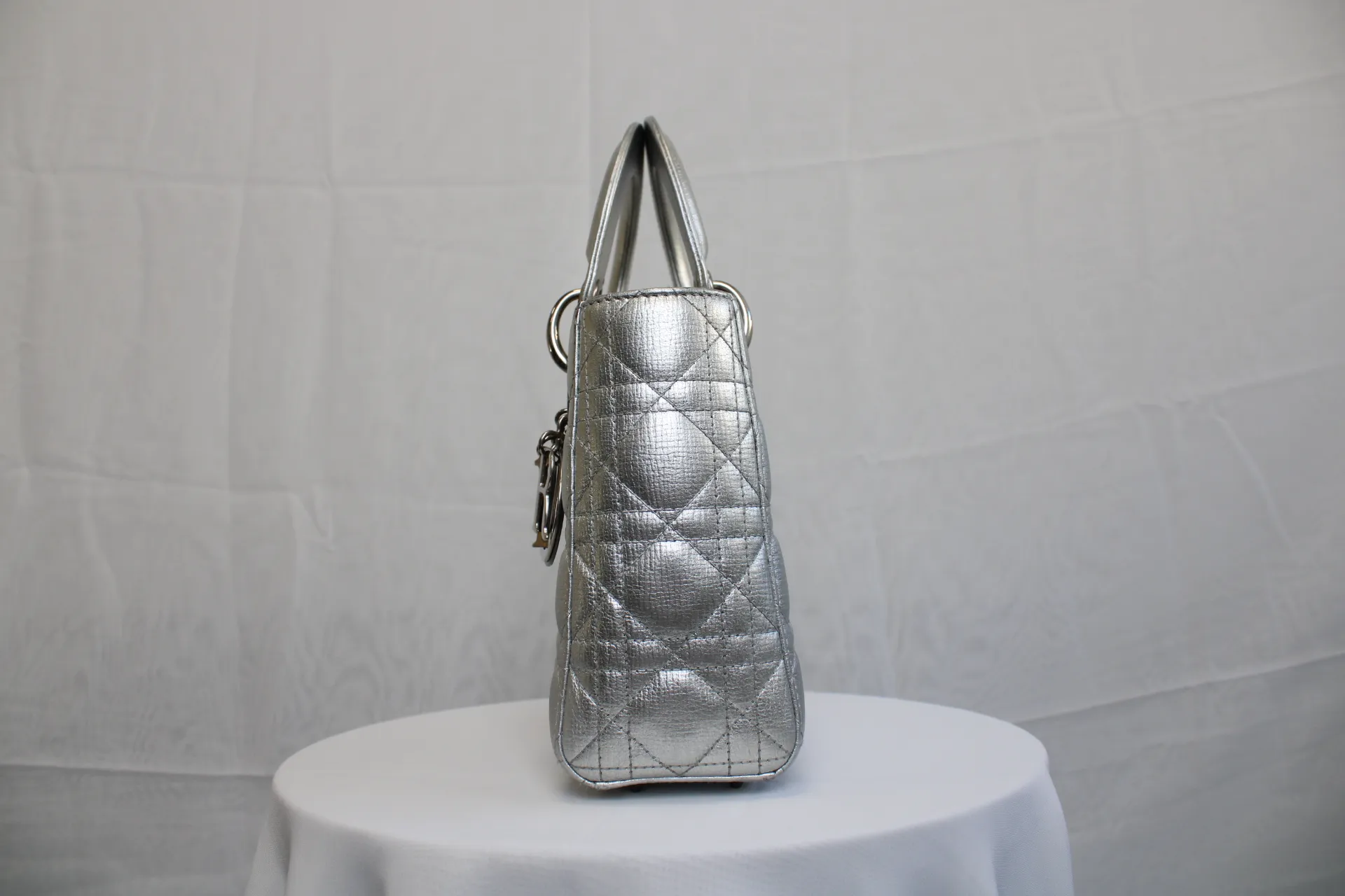 DIOR Small Lady Dior Metallic Grained Calfskin My ABC Bag DIOR Small Lady Dior Metallic Grained Calfskin My ABC Bag