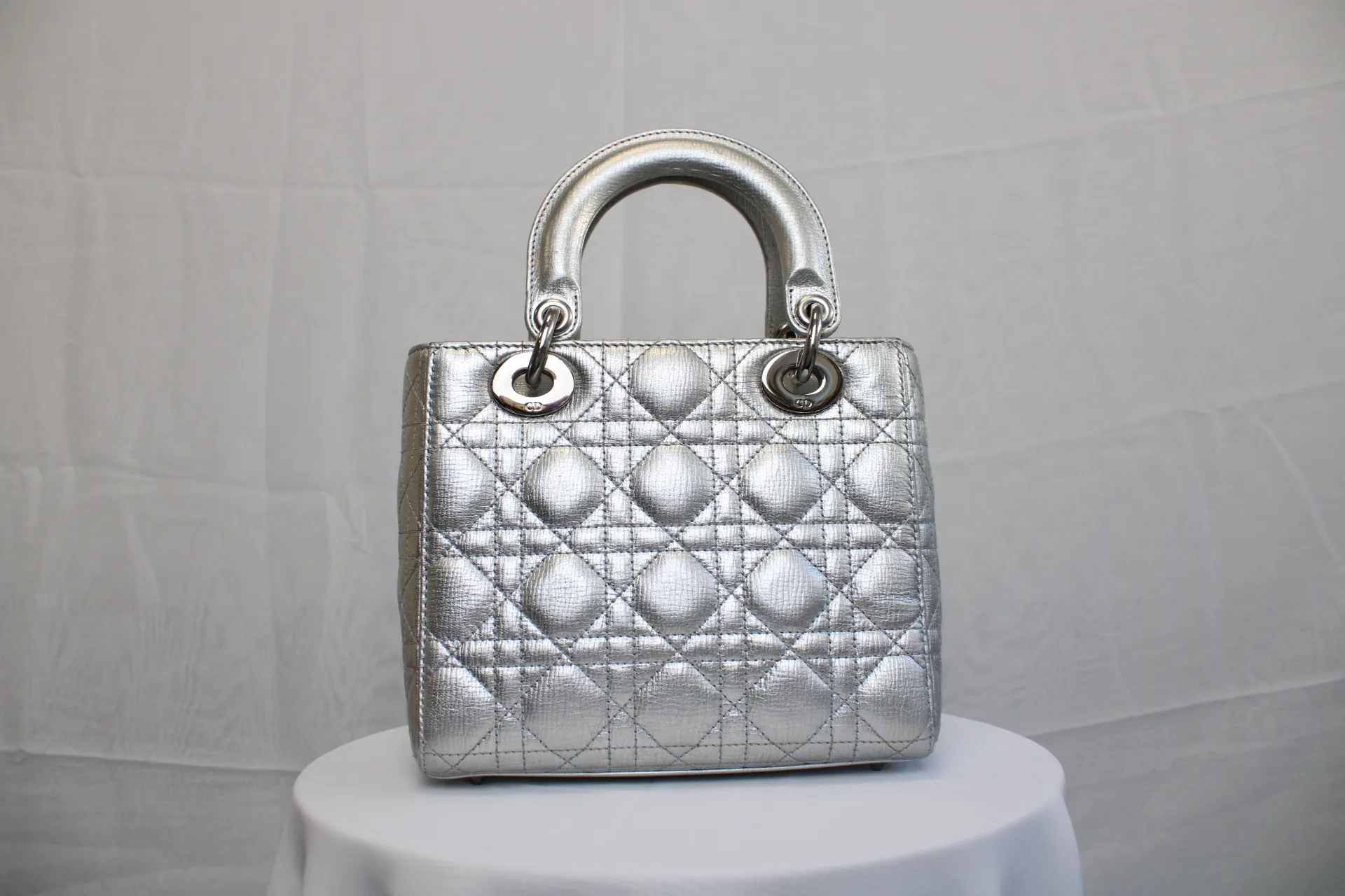 DIOR Small Lady Dior Metallic Grained Calfskin My ABC Bag DIOR Small Lady Dior Metallic Grained Calfskin My ABC Bag