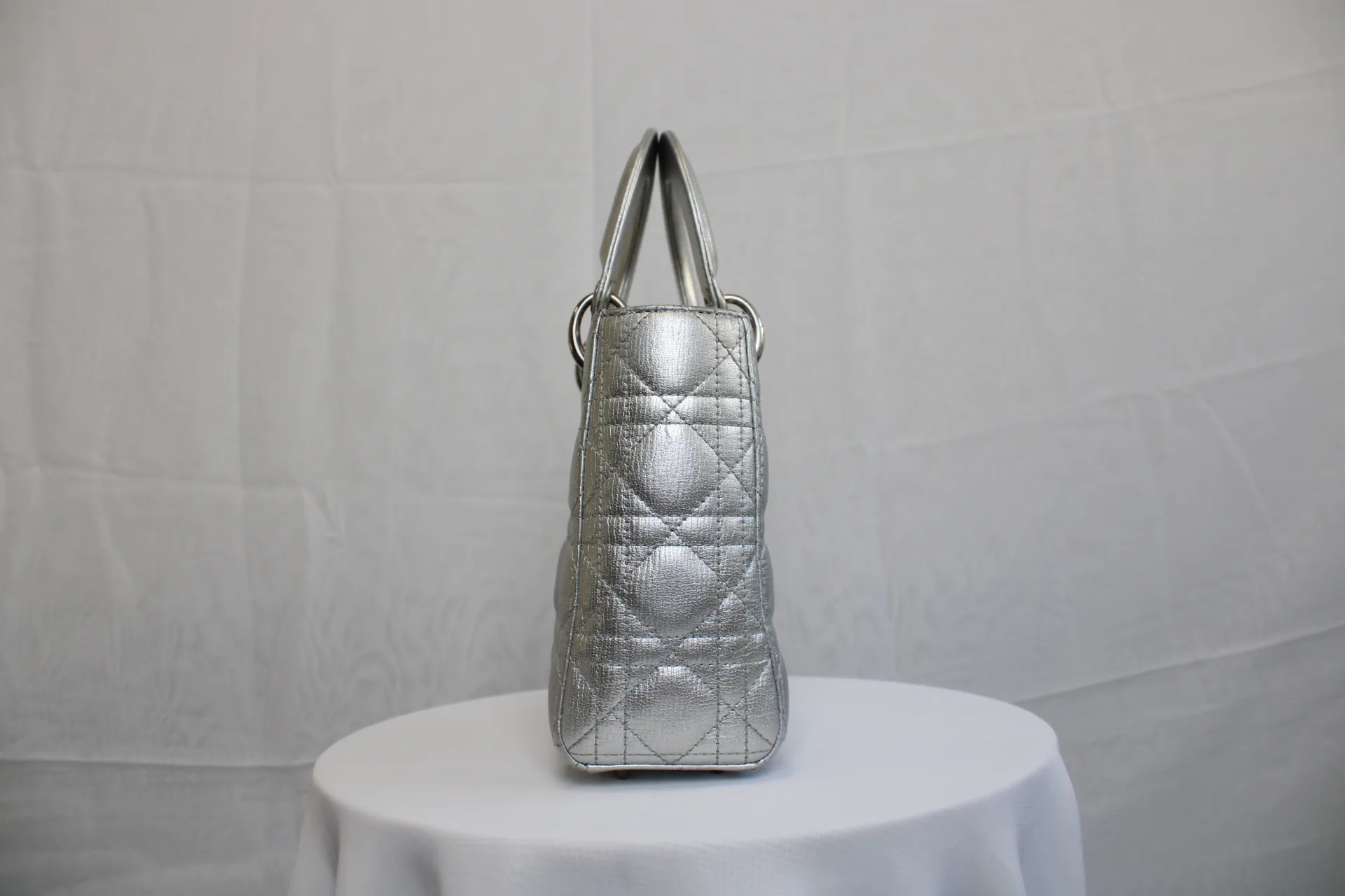 DIOR Small Lady Dior Metallic Grained Calfskin My ABC Bag DIOR Small Lady Dior Metallic Grained Calfskin My ABC Bag