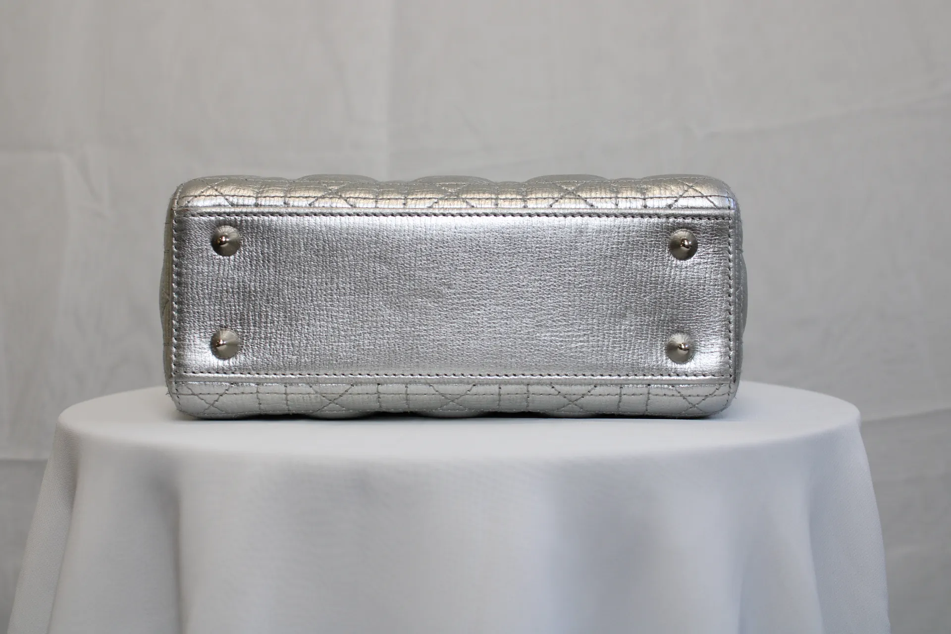 DIOR Small Lady Dior Metallic Grained Calfskin My ABC Bag DIOR Small Lady Dior Metallic Grained Calfskin My ABC Bag