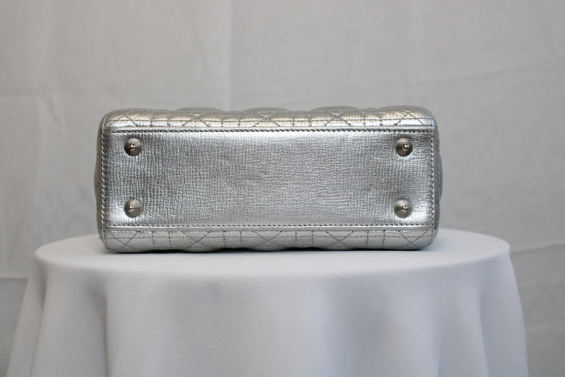 DIOR Small Lady Dior Metallic Grained Calfskin My ABC Bag DIOR Small Lady Dior Metallic Grained Calfskin My ABC Bag