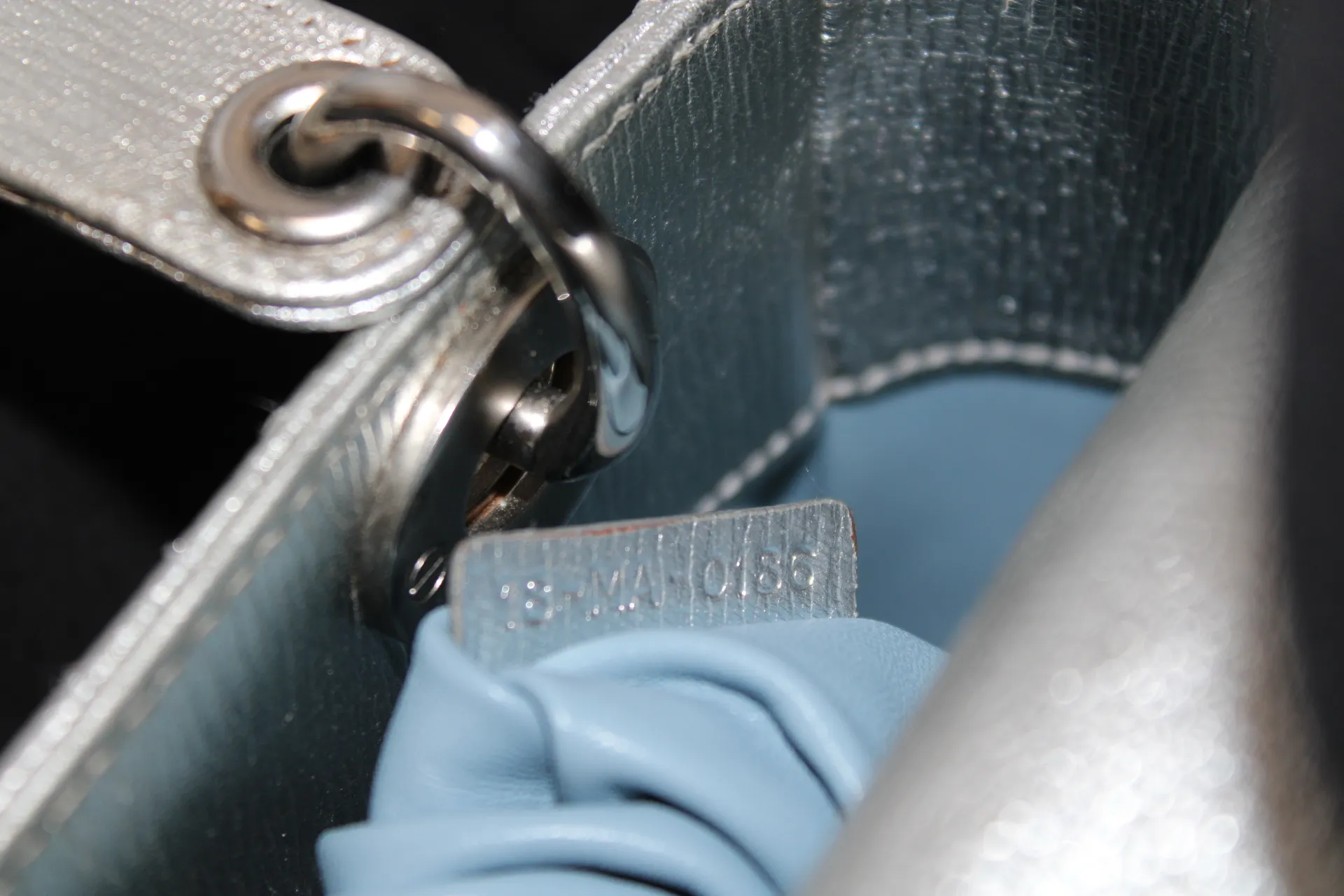 DIOR Small Lady Dior Metallic Grained Calfskin My ABC Bag DIOR Small Lady Dior Metallic Grained Calfskin My ABC Bag