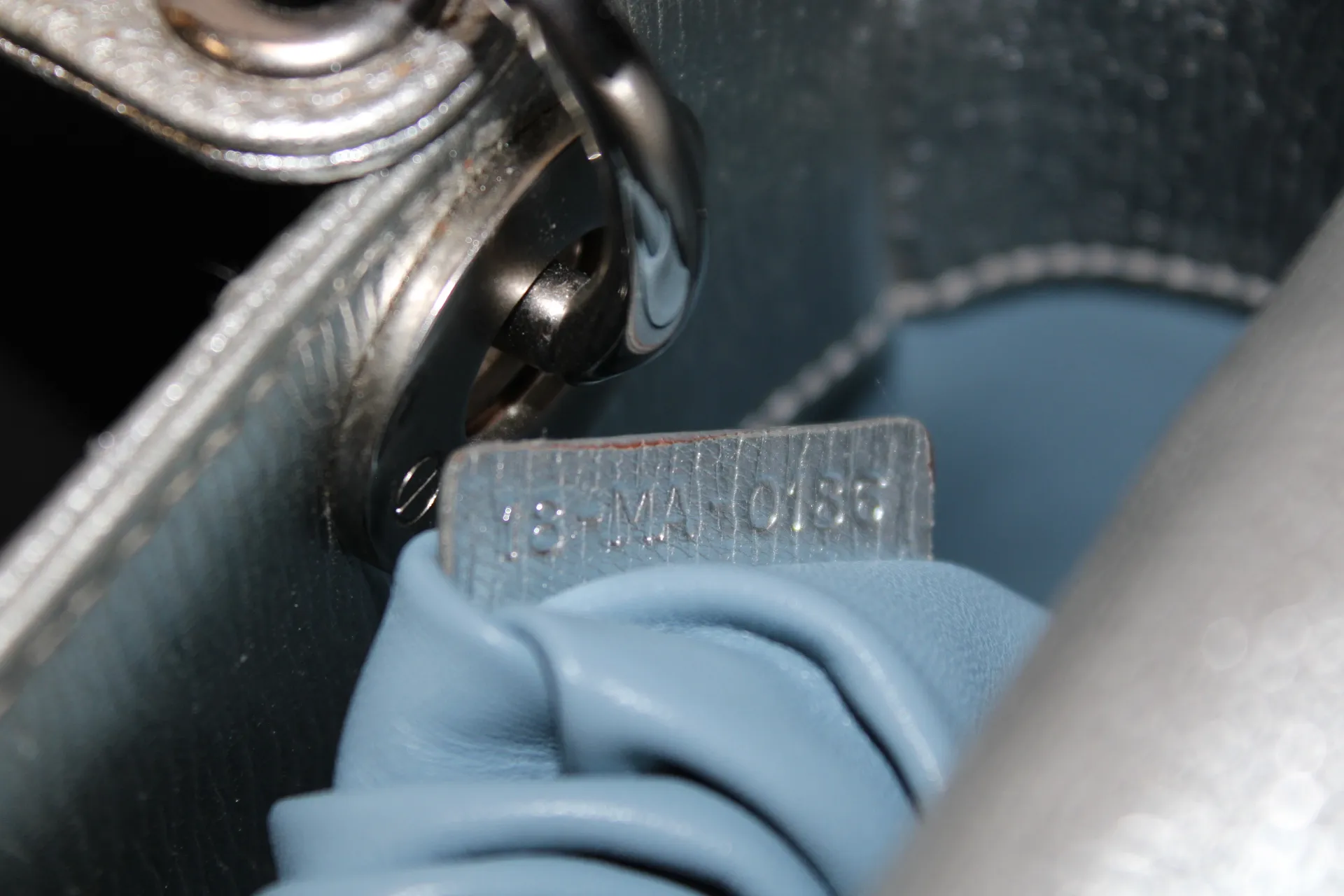 DIOR Small Lady Dior Metallic Grained Calfskin My ABC Bag DIOR Small Lady Dior Metallic Grained Calfskin My ABC Bag