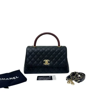 CHANEL Medium Coco Top Handle Bag