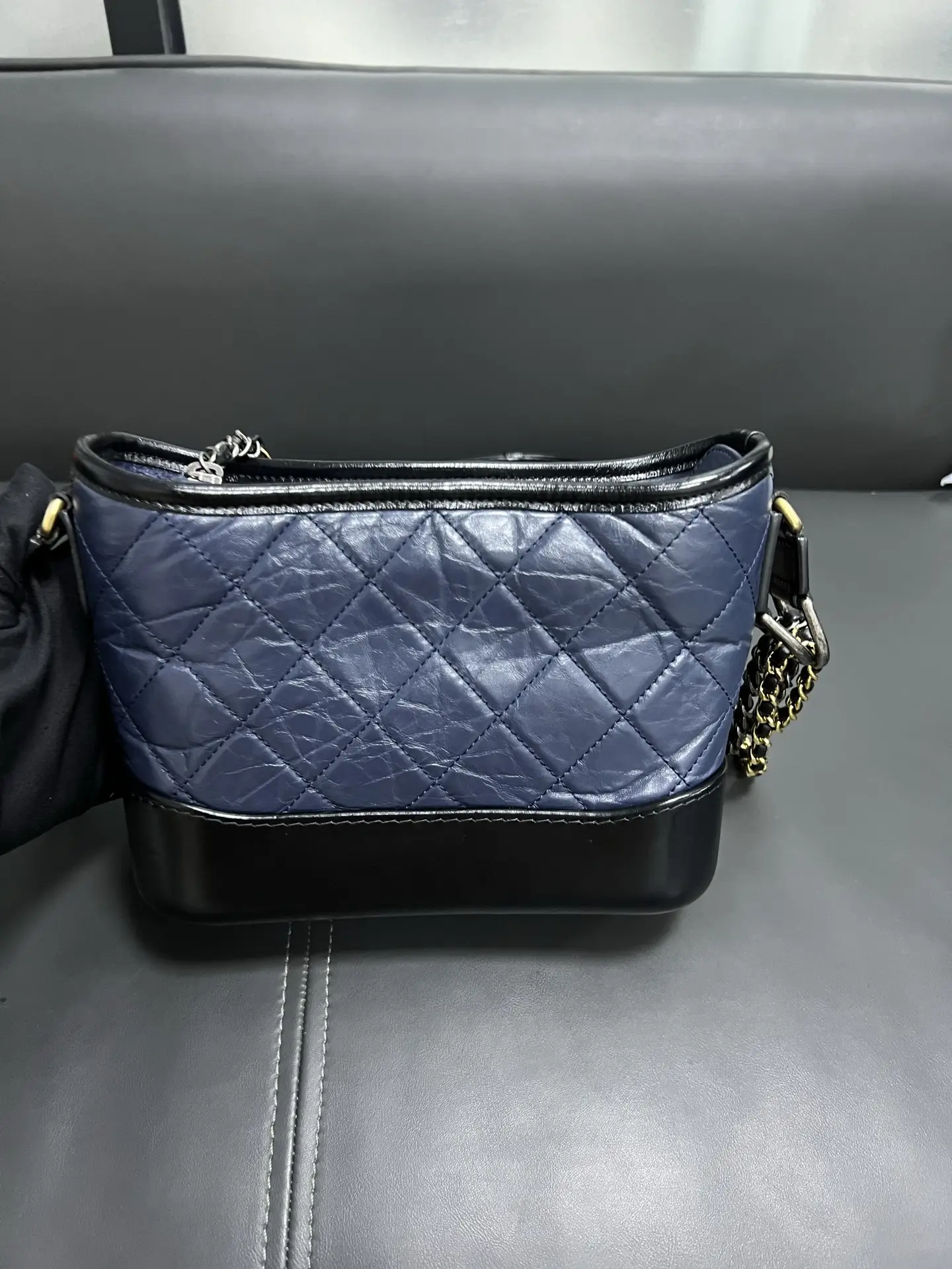 CHANEL Gabrielle Hobo Small Navy Bag CHANEL Gabrielle Hobo Small Navy Bag