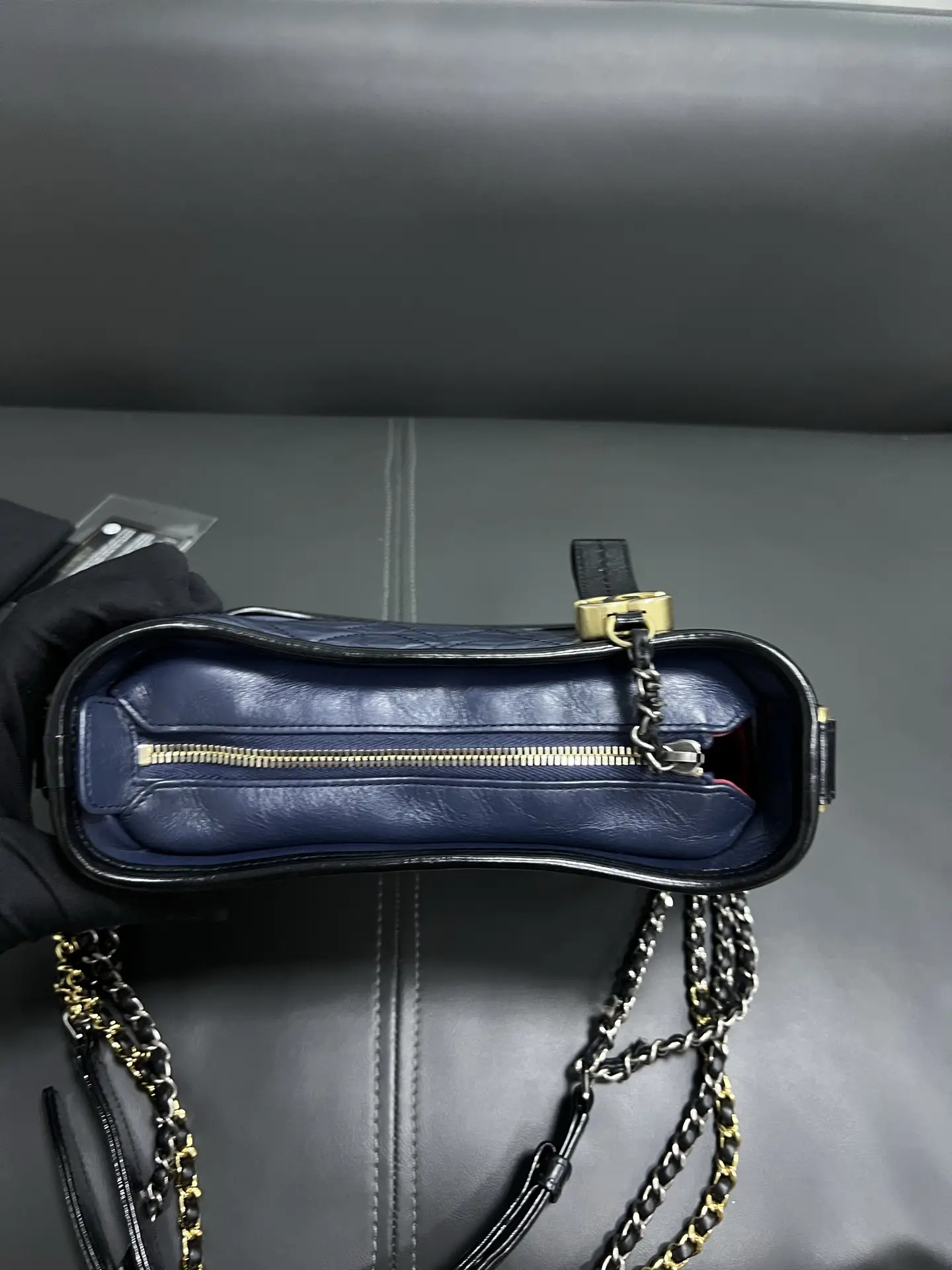 CHANEL Gabrielle Hobo Small Navy Bag CHANEL Gabrielle Hobo Small Navy Bag