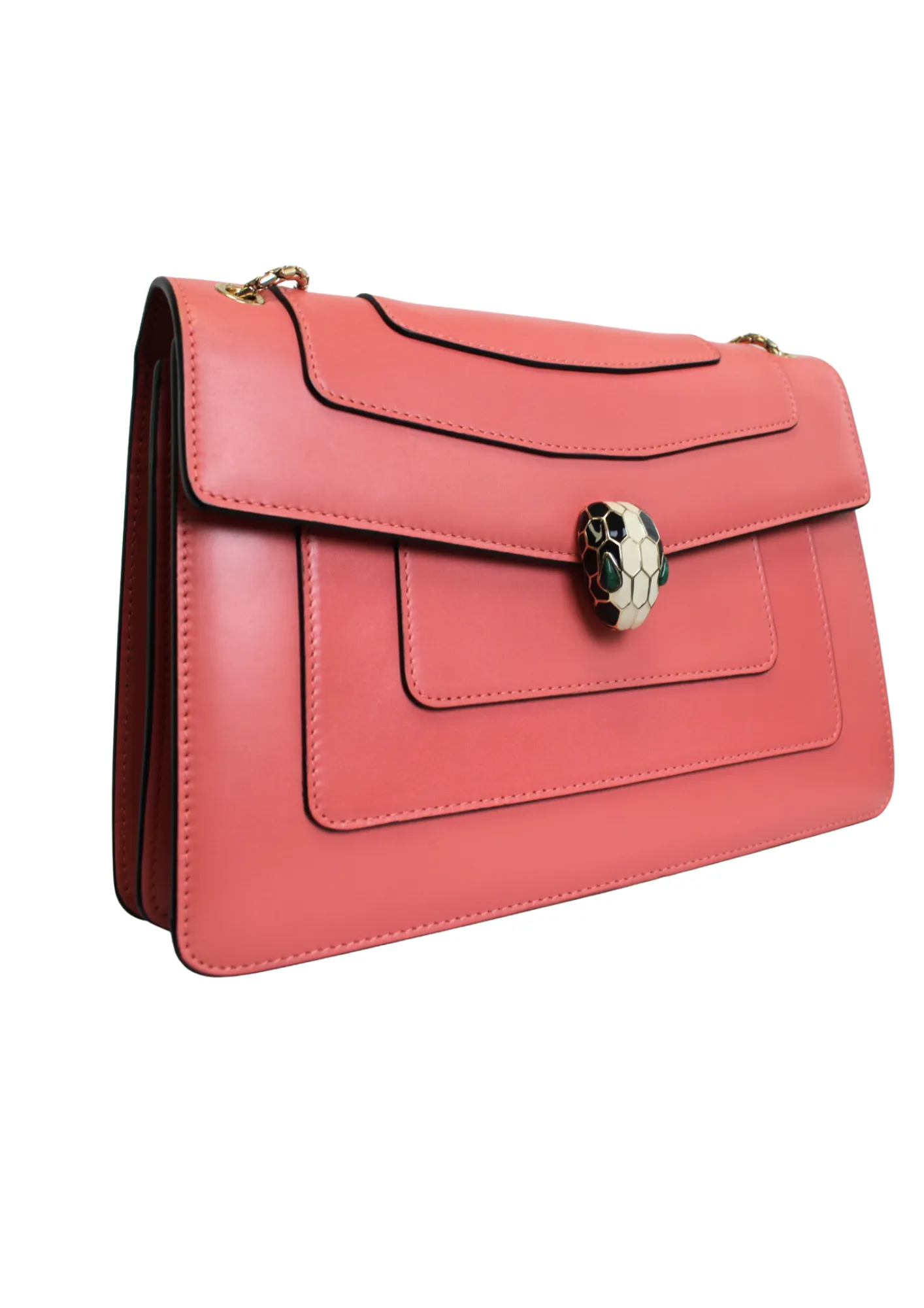 BVLGARI Medium Serpenti Forever Flap Shoulder Bag BVLGARI Medium Serpenti Forever Flap Shoulder Bag