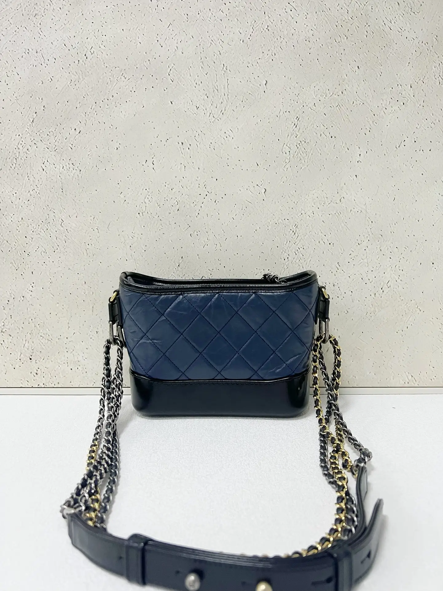 CHANEL Gabrielle Hobo Small Navy Bag CHANEL Gabrielle Hobo Small Navy Bag