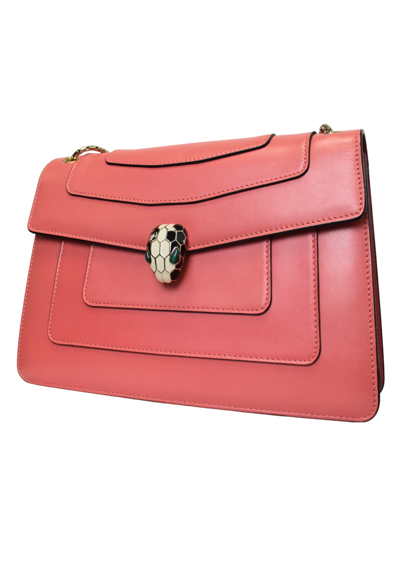 BVLGARI Medium Serpenti Forever Flap Shoulder Bag BVLGARI Medium Serpenti Forever Flap Shoulder Bag