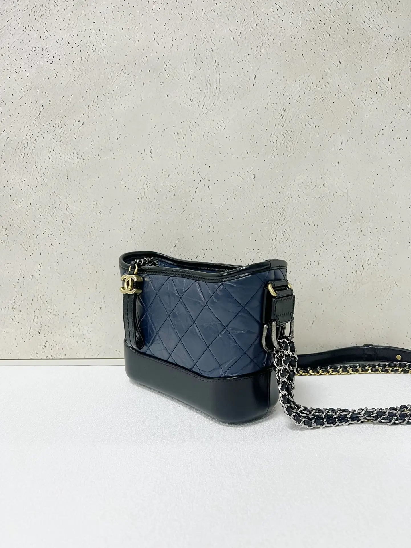 CHANEL Gabrielle Hobo Small Navy Bag CHANEL Gabrielle Hobo Small Navy Bag
