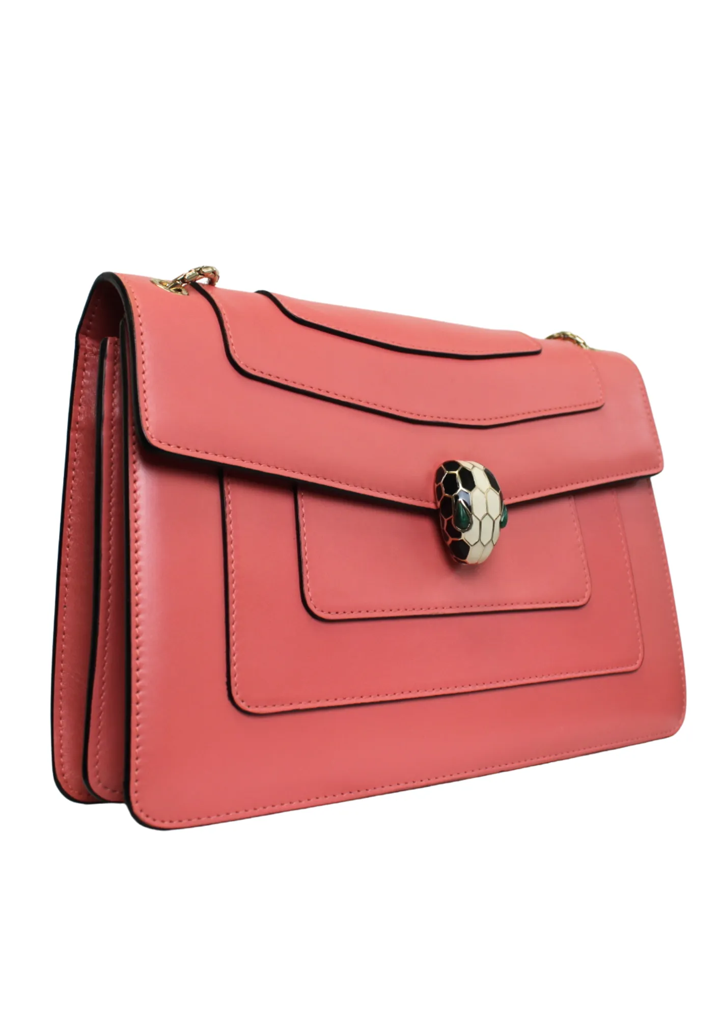 BVLGARI Medium Serpenti Forever Flap Shoulder Bag BVLGARI Medium Serpenti Forever Flap Shoulder Bag