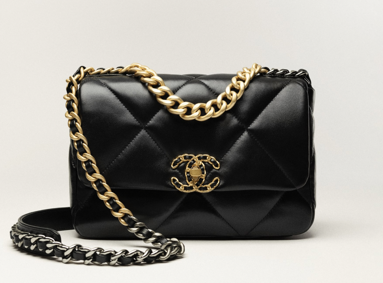 CHANEL 19 Flap Black Bag