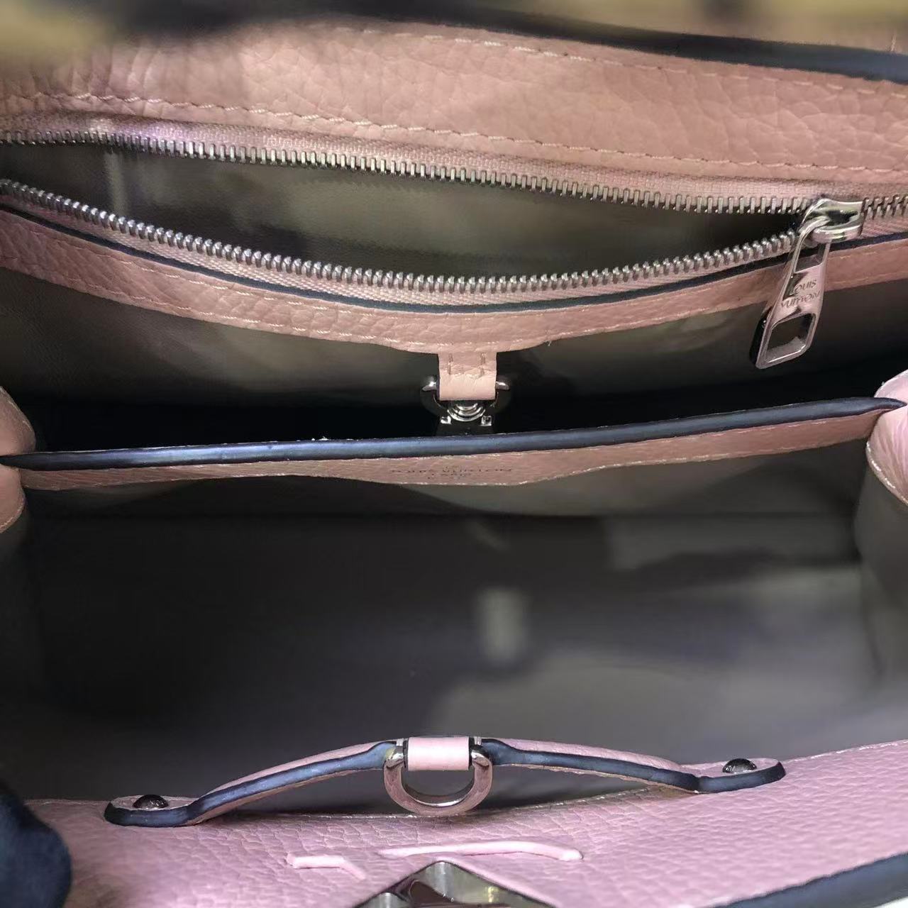 Louis Vuitton Capucines MM Pink Gelato & Python Top Handle Louis Vuitton Capucines MM Pink Gelato & Python Top Handle