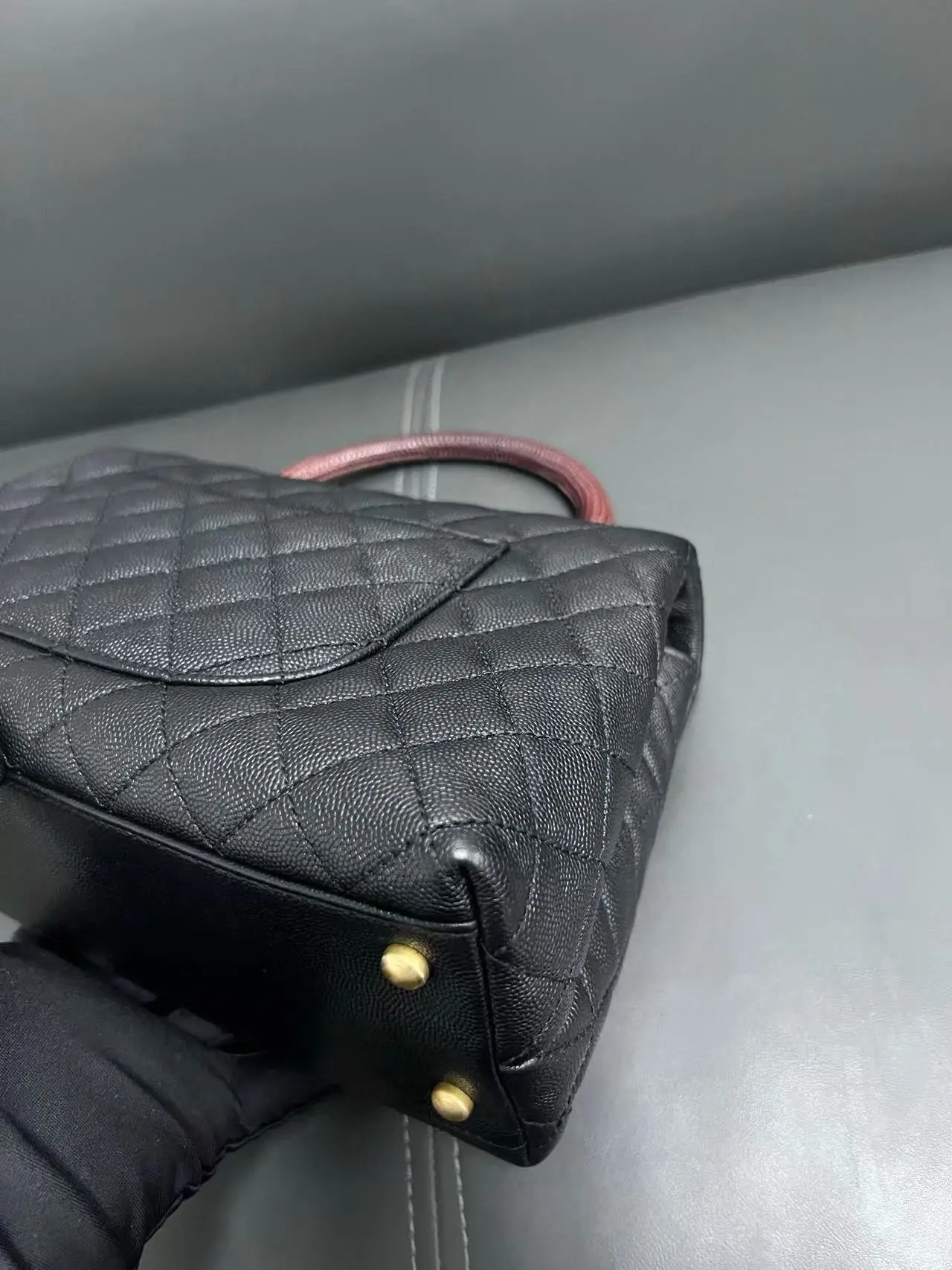 CHANEL Coco Handle Bag Caviar Large CHANEL Coco Handle Bag Caviar Large