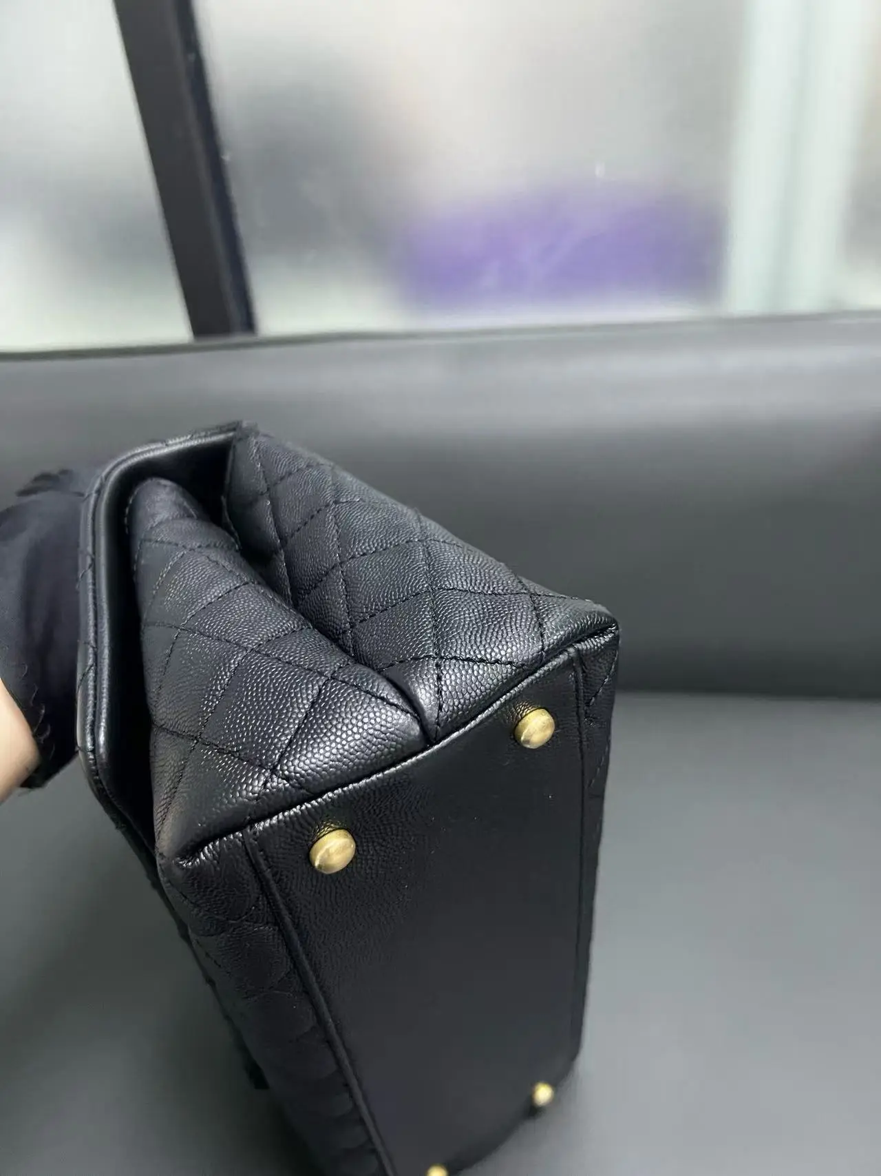 CHANEL Coco Handle Bag Caviar Large CHANEL Coco Handle Bag Caviar Large