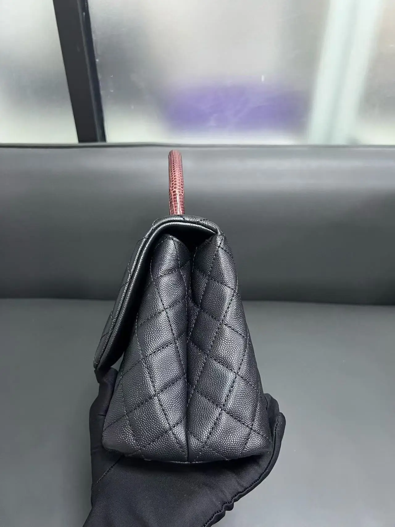 CHANEL Coco Handle Bag Caviar Large CHANEL Coco Handle Bag Caviar Large