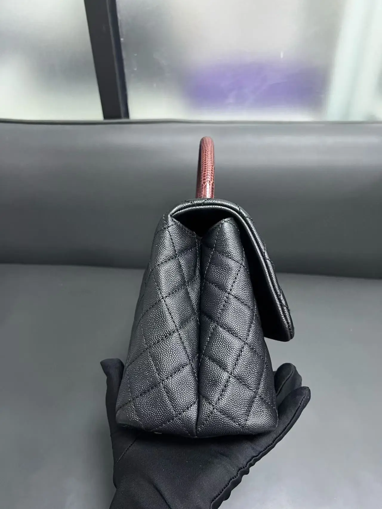 CHANEL Coco Handle Bag Caviar Large CHANEL Coco Handle Bag Caviar Large