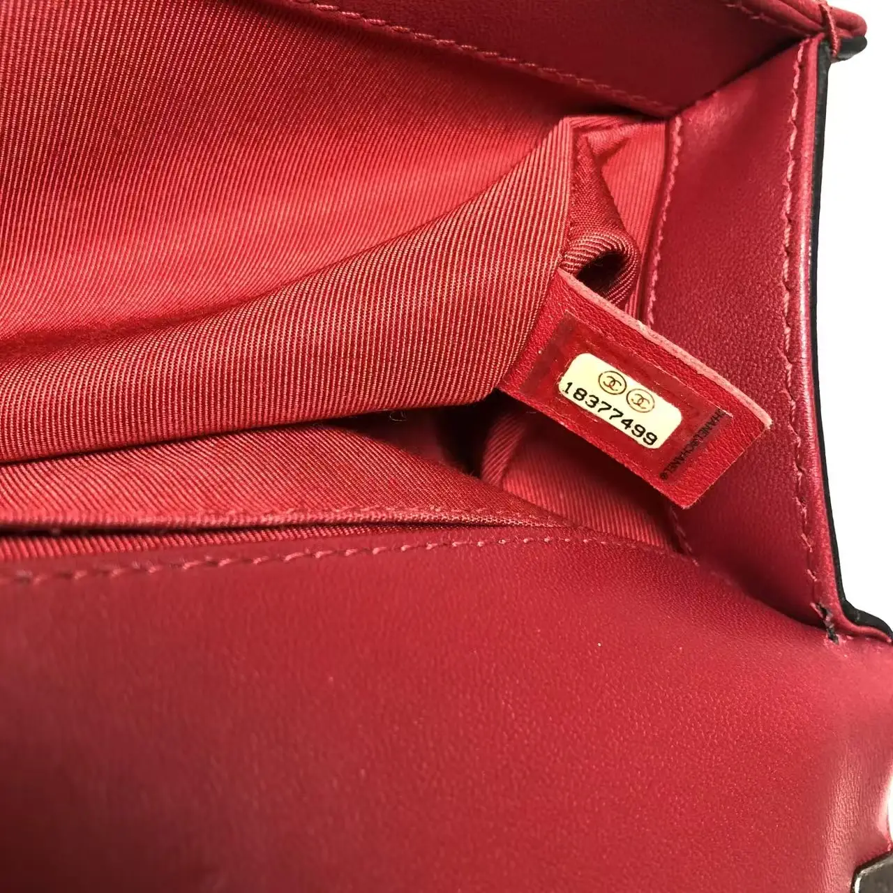 Chanel Black Red Bicolour Quilted Leather Medium Boy Bag Chanel Black Red Bicolour Quilted Leather Medium Boy Bag