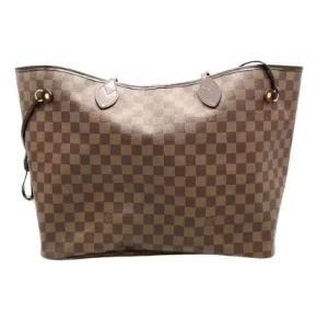 LOUIS VUITTON Neverfull GM Tote Bag Damier Ebene canvas