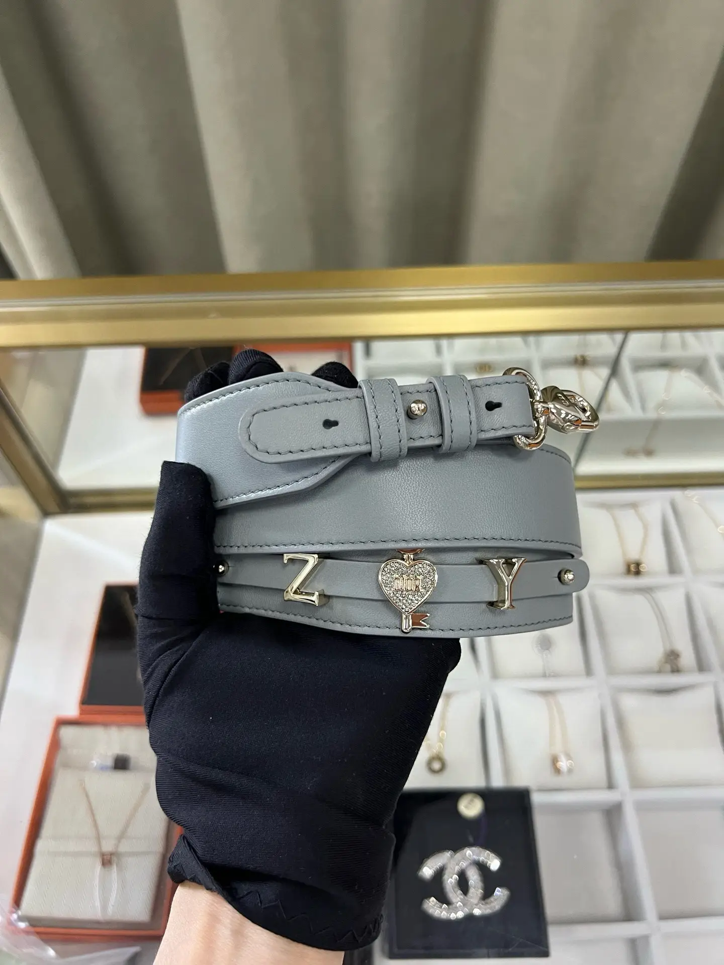 DIOR Small Lady Dior Metallic Grained Calfskin My ABC Bag DIOR Small Lady Dior Metallic Grained Calfskin My ABC Bag