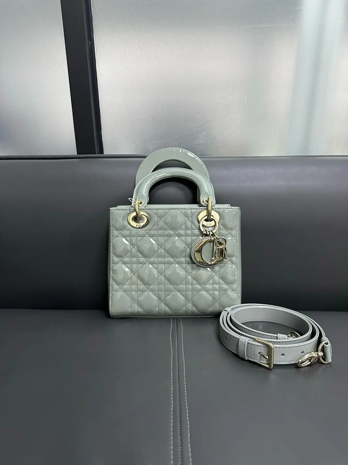 DIOR Small Lady Dior Metallic Grained Calfskin My ABC Bag DIOR Small Lady Dior Metallic Grained Calfskin My ABC Bag