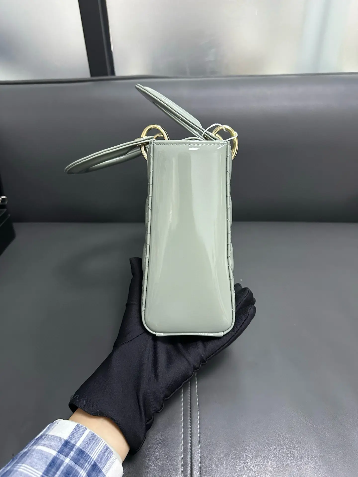 DIOR Small Lady Dior Metallic Grained Calfskin My ABC Bag DIOR Small Lady Dior Metallic Grained Calfskin My ABC Bag