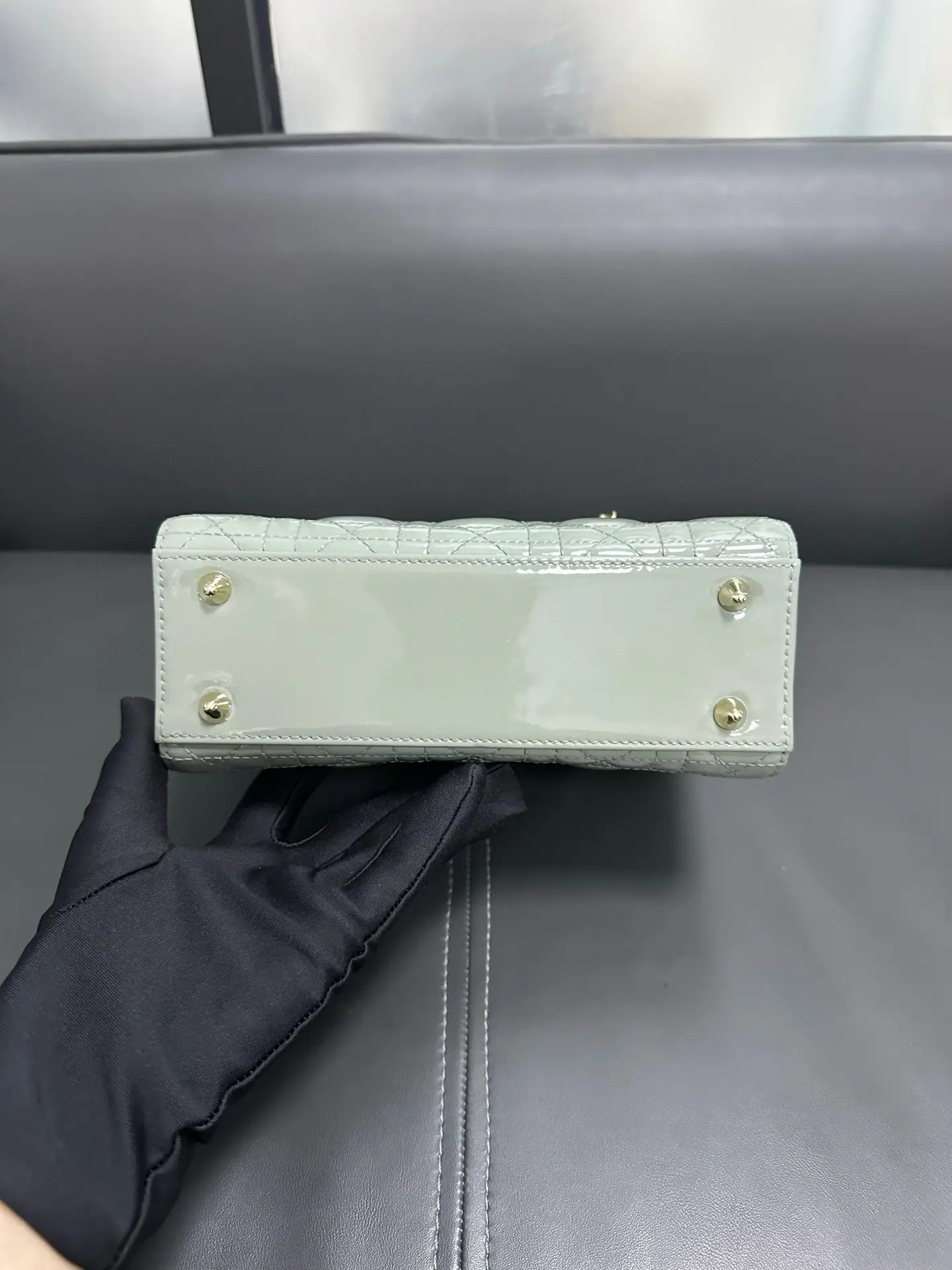 DIOR Small Lady Dior Metallic Grained Calfskin My ABC Bag DIOR Small Lady Dior Metallic Grained Calfskin My ABC Bag