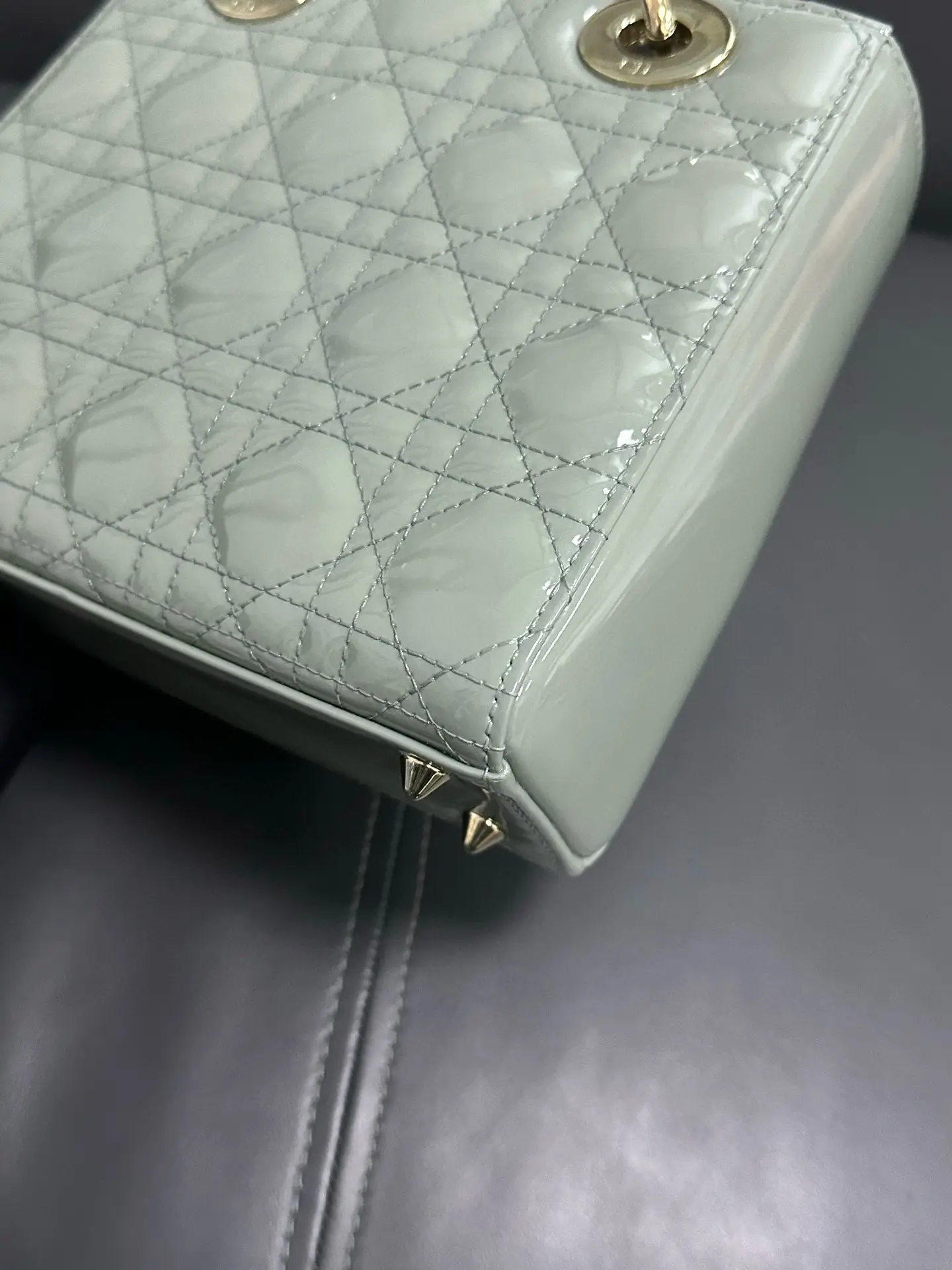 DIOR Small Lady Dior Metallic Grained Calfskin My ABC Bag DIOR Small Lady Dior Metallic Grained Calfskin My ABC Bag