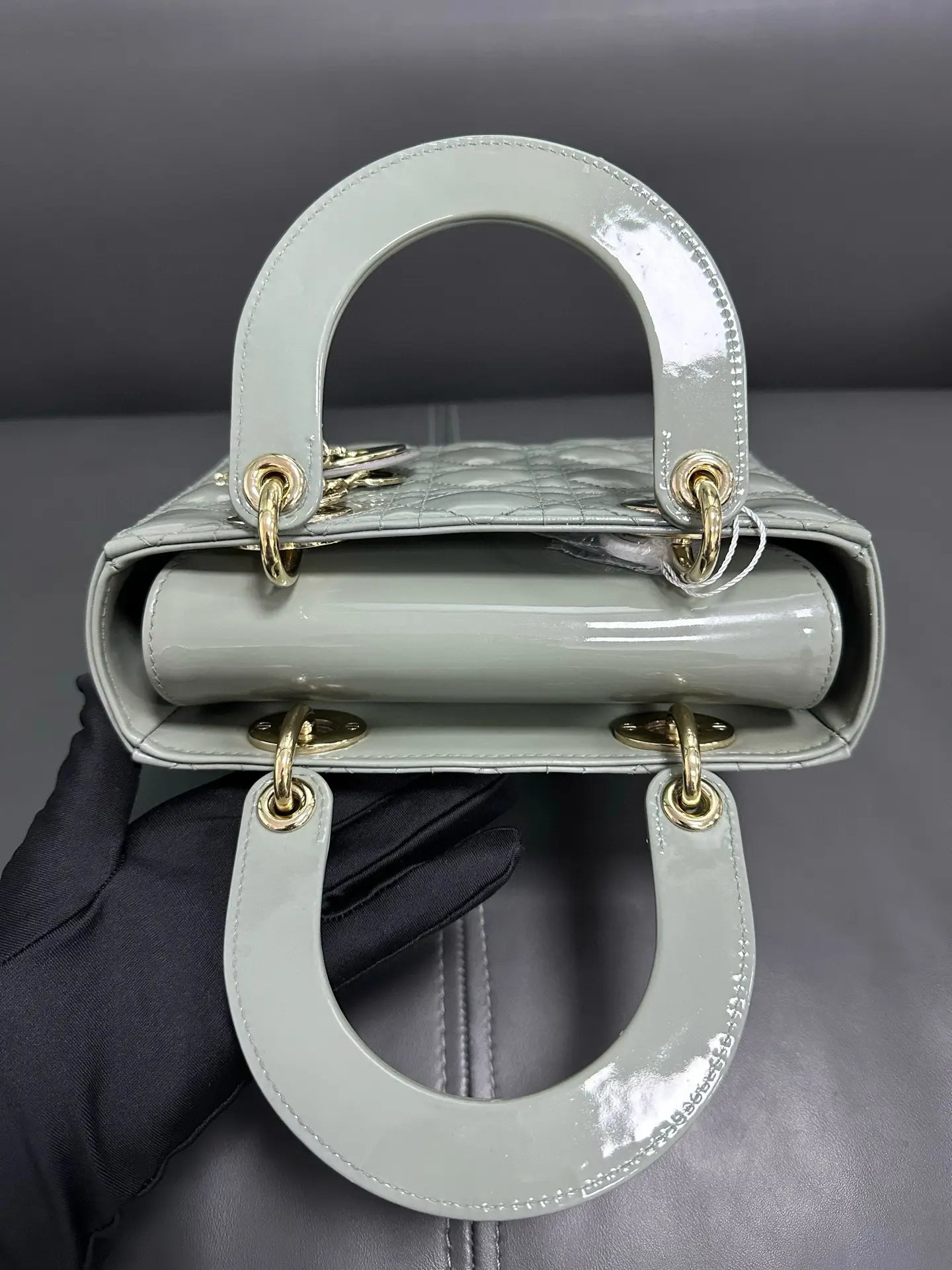 DIOR Small Lady Dior Metallic Grained Calfskin My ABC Bag DIOR Small Lady Dior Metallic Grained Calfskin My ABC Bag