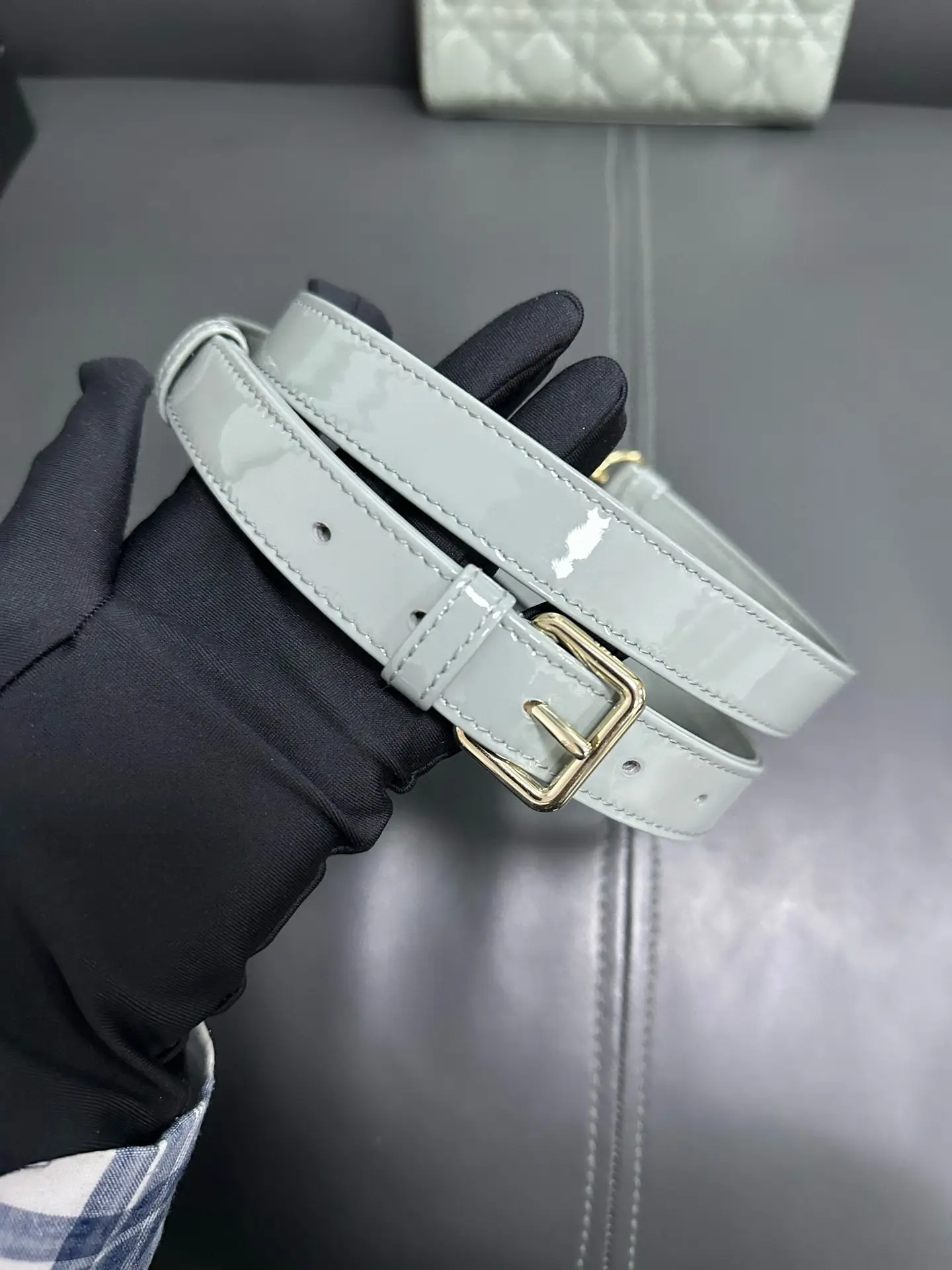 DIOR Small Lady Dior Metallic Grained Calfskin My ABC Bag DIOR Small Lady Dior Metallic Grained Calfskin My ABC Bag