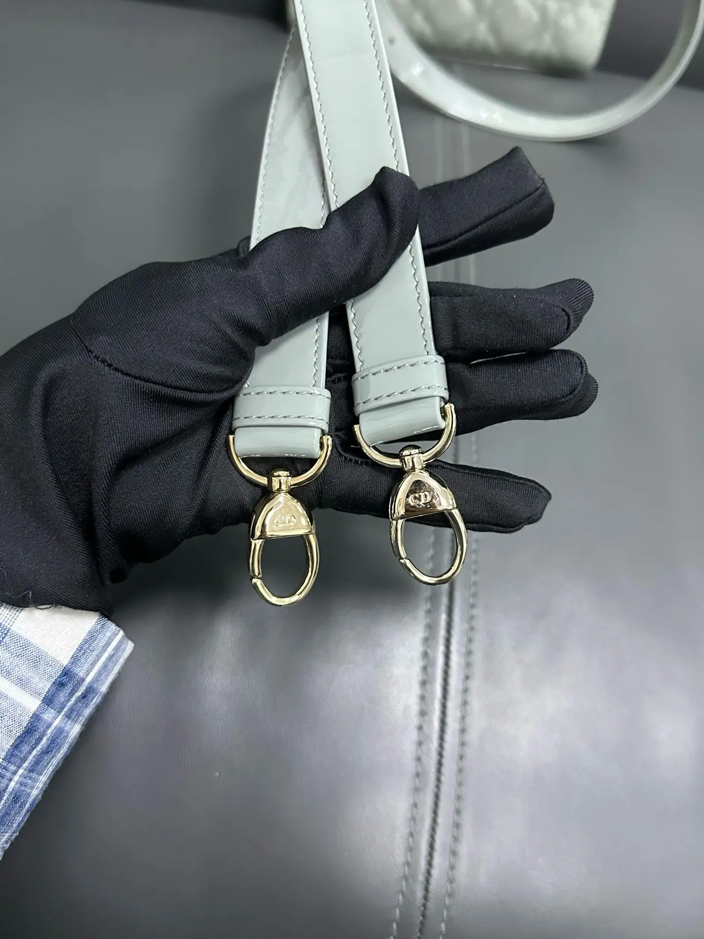 DIOR Small Lady Dior Metallic Grained Calfskin My ABC Bag DIOR Small Lady Dior Metallic Grained Calfskin My ABC Bag