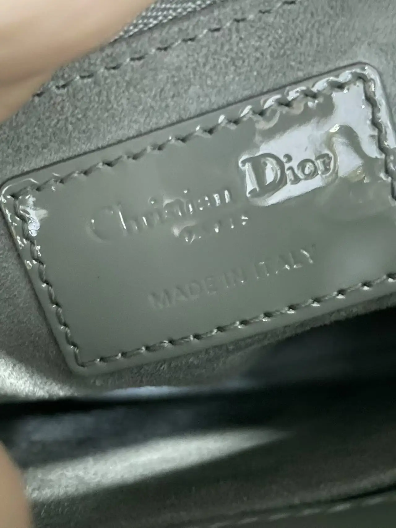 DIOR Small Lady Dior Metallic Grained Calfskin My ABC Bag DIOR Small Lady Dior Metallic Grained Calfskin My ABC Bag