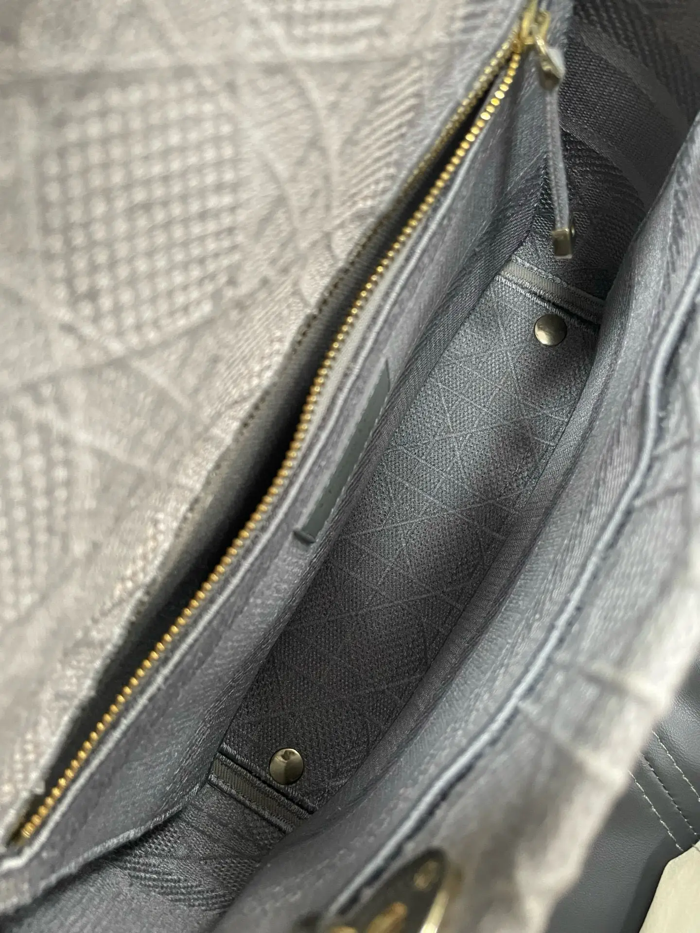 Dior Gray Medium Cannage Lady D-Lite Grey Dior Gray Medium Cannage Lady D-Lite Grey