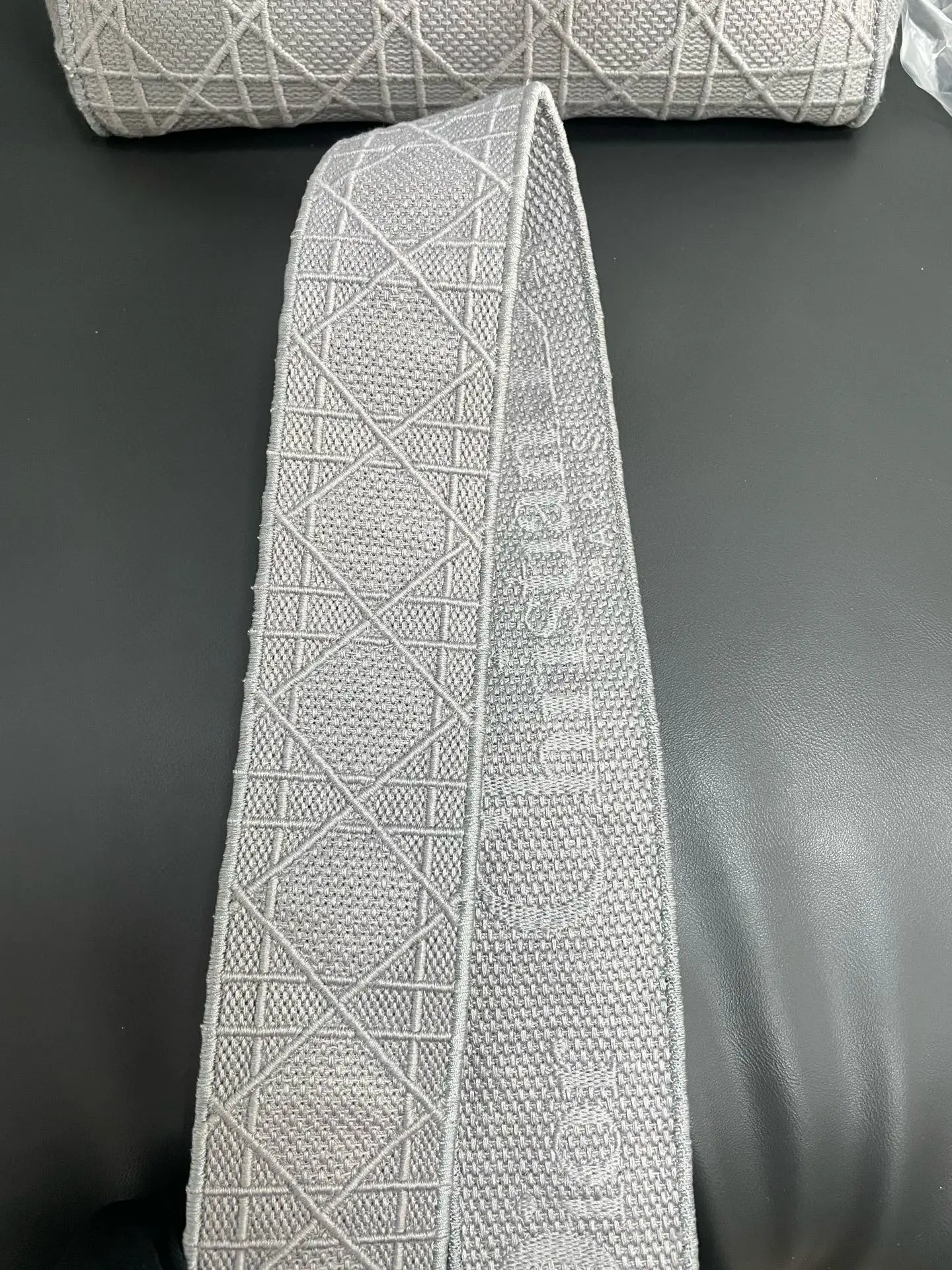 Dior Gray Medium Cannage Lady D-Lite Grey Dior Gray Medium Cannage Lady D-Lite Grey