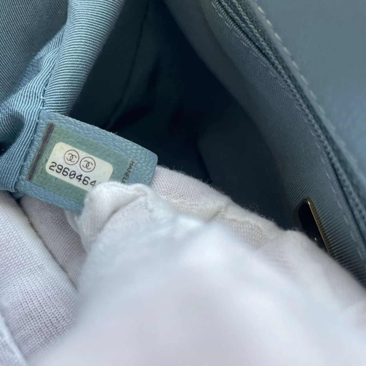 CHANEL 19 Flap Baby Blue Bag CHANEL 19 Flap Baby Blue Bag