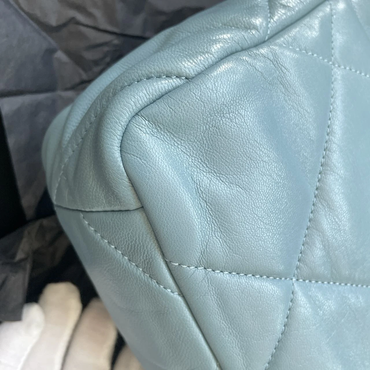 CHANEL 19 Flap Baby Blue Bag CHANEL 19 Flap Baby Blue Bag