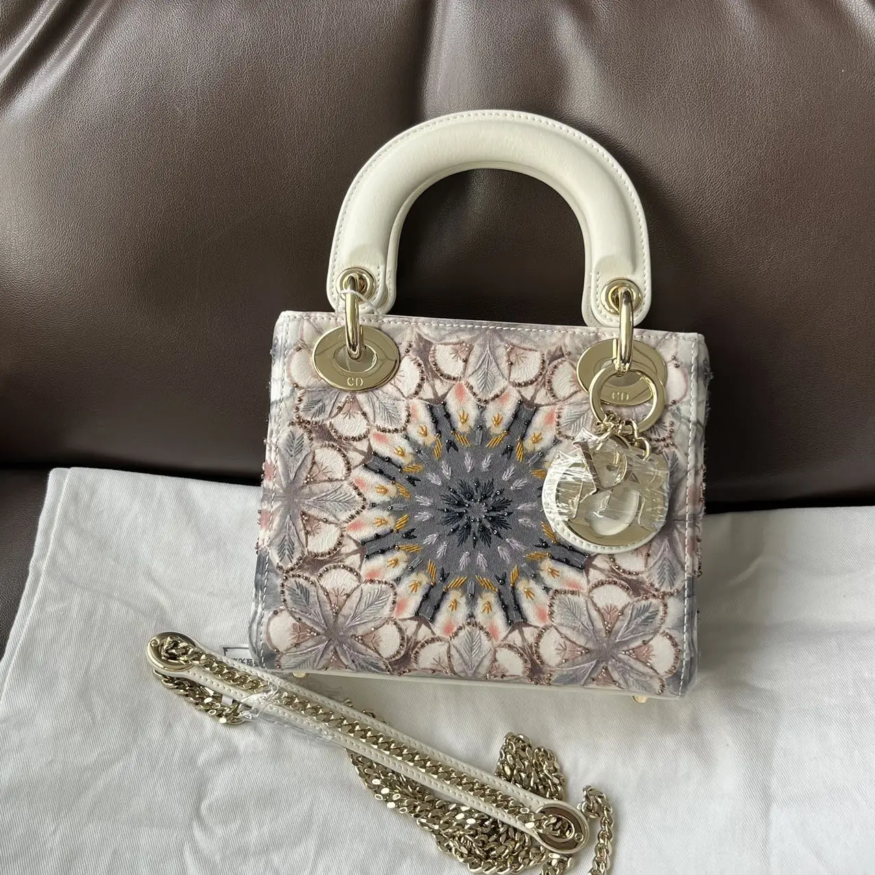 Limited Edition Beaded Mini Lady Dior Limited Edition Beaded Mini Lady Dior