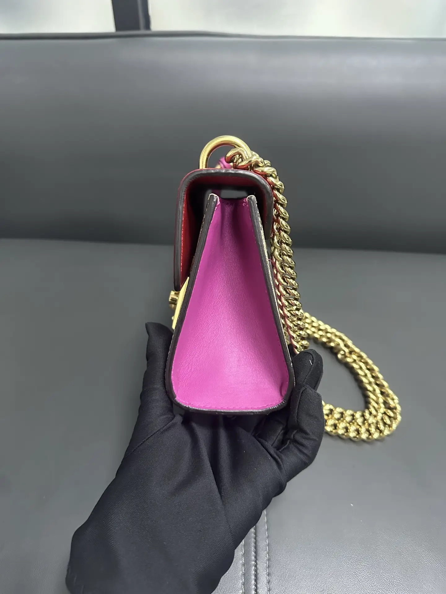 GUCCI Padlock GG Supreme Small Bag GUCCI Padlock GG Supreme Small Bag