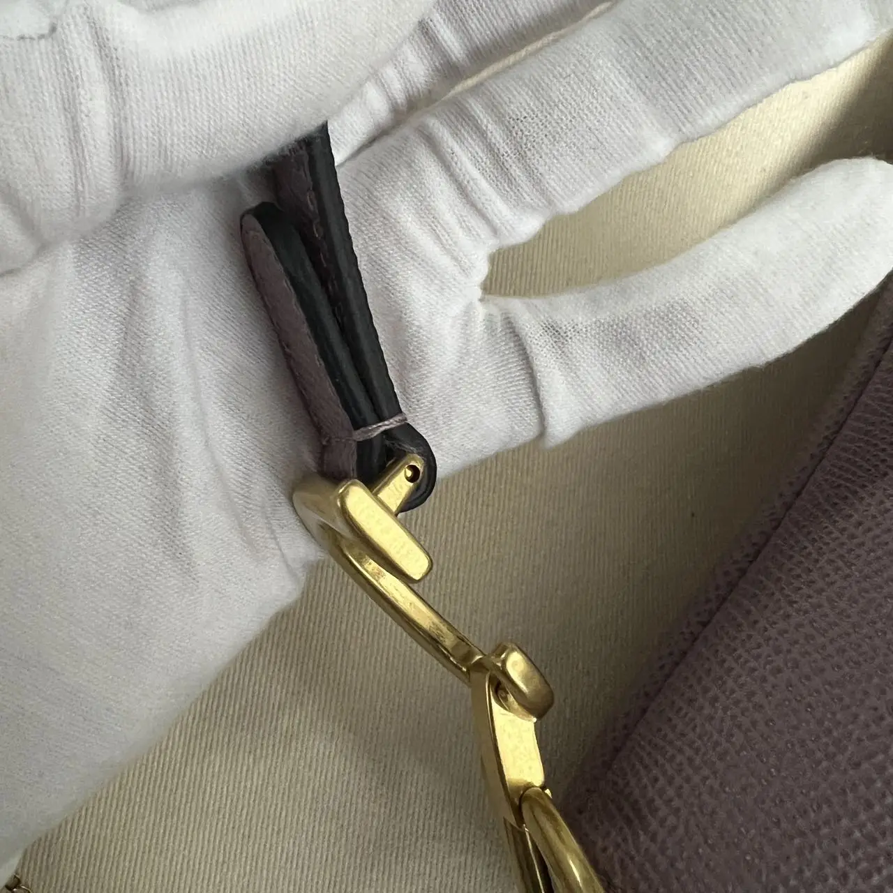 DIOR Mini Saddle Bag with Strap Purple Grained Calfskin DIOR Mini Saddle Bag with Strap Purple Grained Calfskin