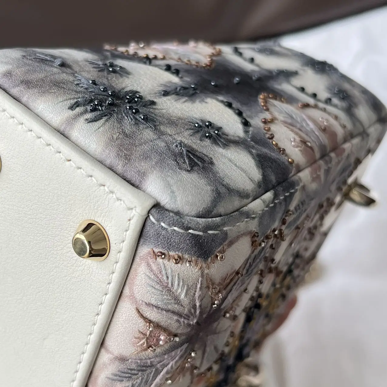 Limited Edition Beaded Mini Lady Dior Limited Edition Beaded Mini Lady Dior