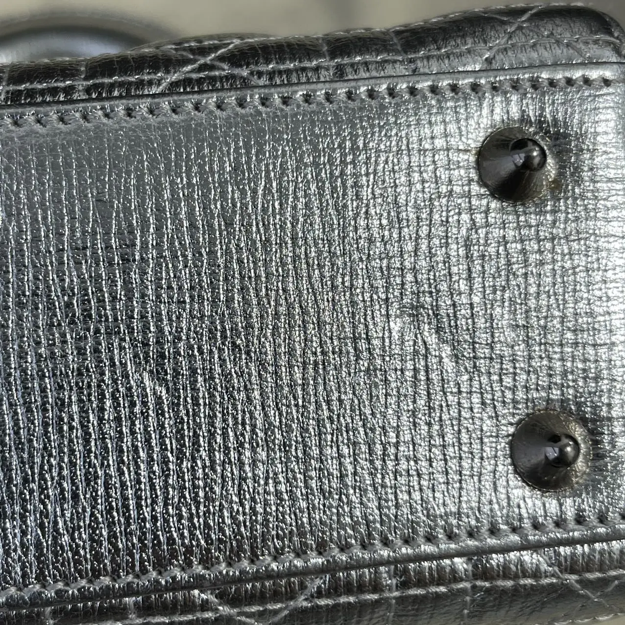 DIOR Small Lady Dior Metallic Grained Calfskin My ABC Bag DIOR Small Lady Dior Metallic Grained Calfskin My ABC Bag